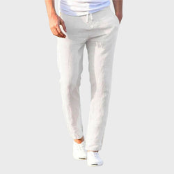 Graham | Lightweight Casual Linen Trousers