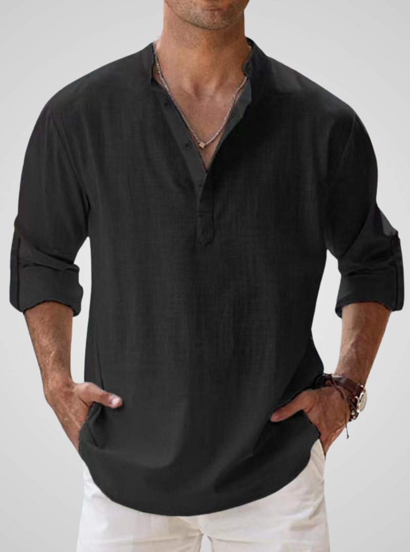 Harland | Breathable Linen Shirt