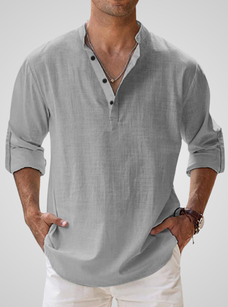 Harland | Breathable Linen Shirt