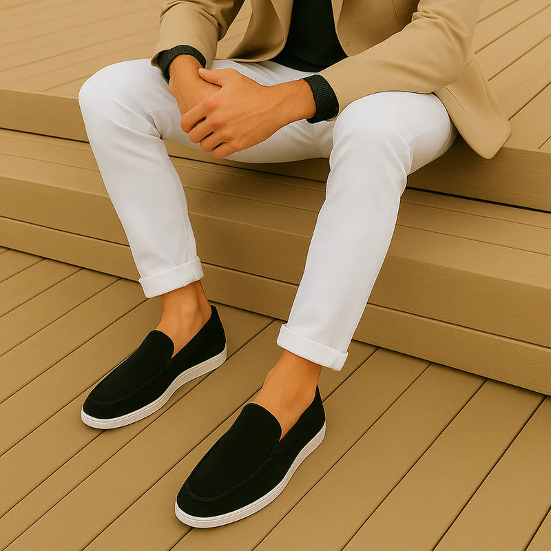 Royce | Stylish suede loafers