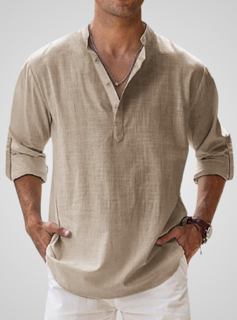 Harland | Breathable Linen Shirt