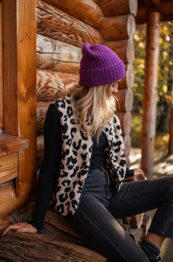Leana | Leopard Vest