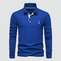 Reynan - Classic Long-Sleeve Polo Shirt
