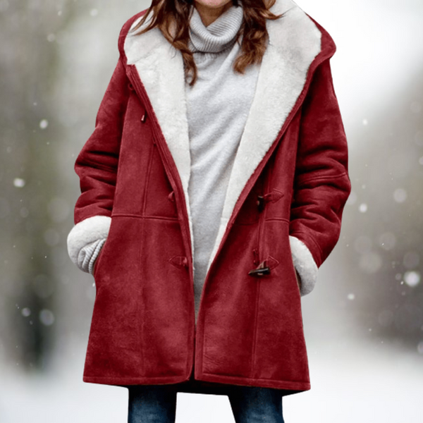 Deyse | Premium Suede Fleece Hooded Jacket