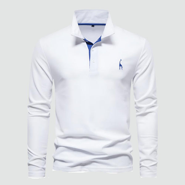 Reynan - Classic Long-Sleeve Polo Shirt