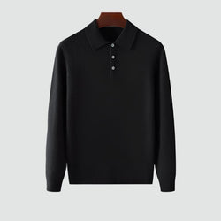 Jonathan - Classic Polo Wool Sweater