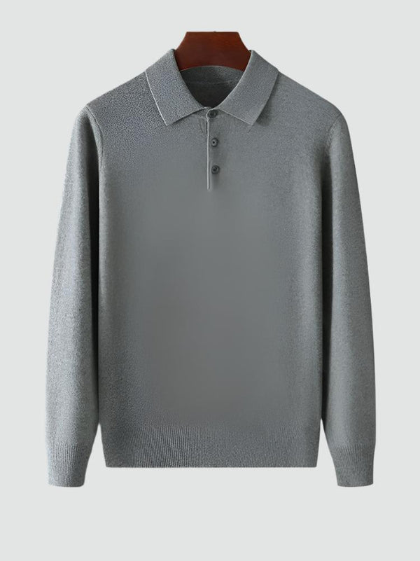 Jonathan - Classic Polo Wool Sweater