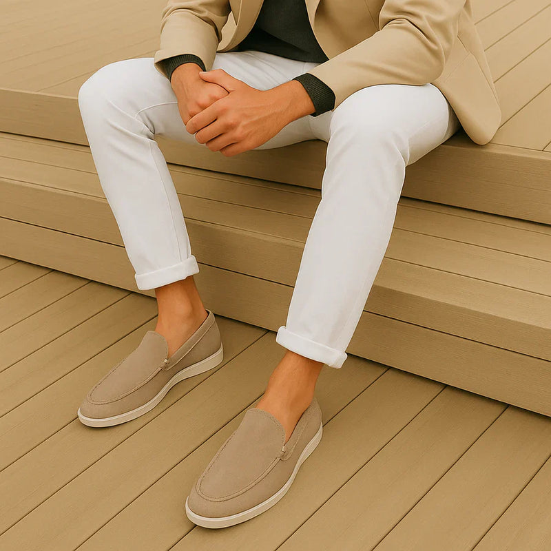 Royce | Stylish suede loafers