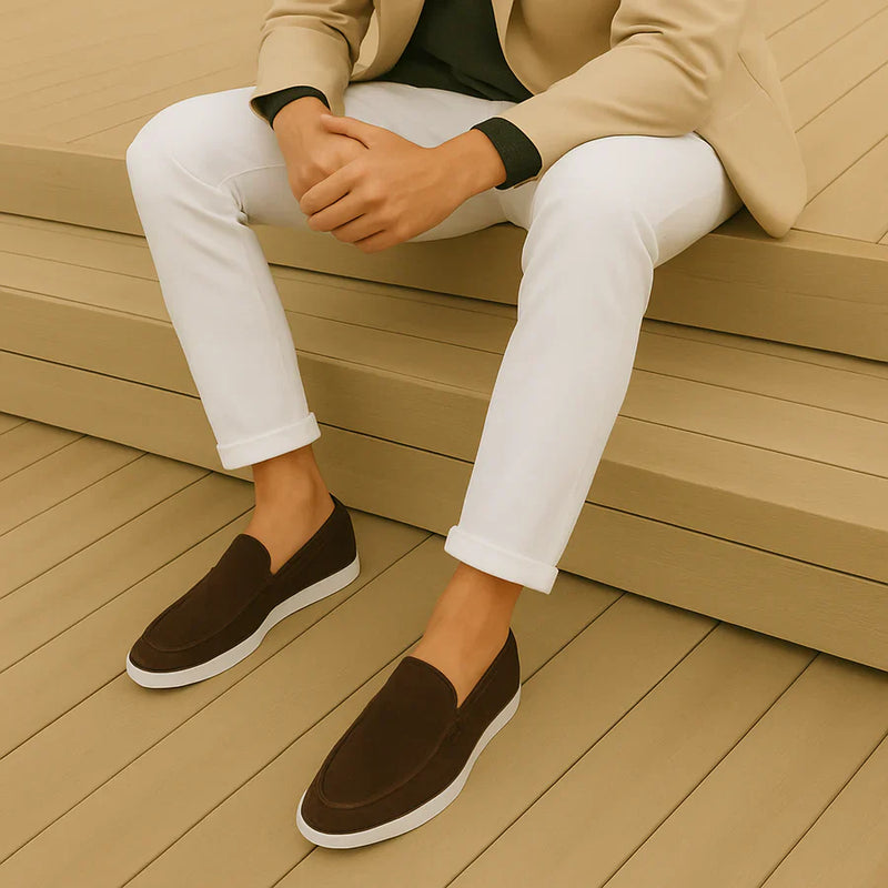 Royce | Stylish suede loafers