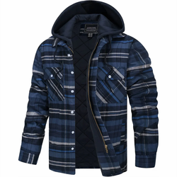 Jackson™ | Giacca a quadri con zip